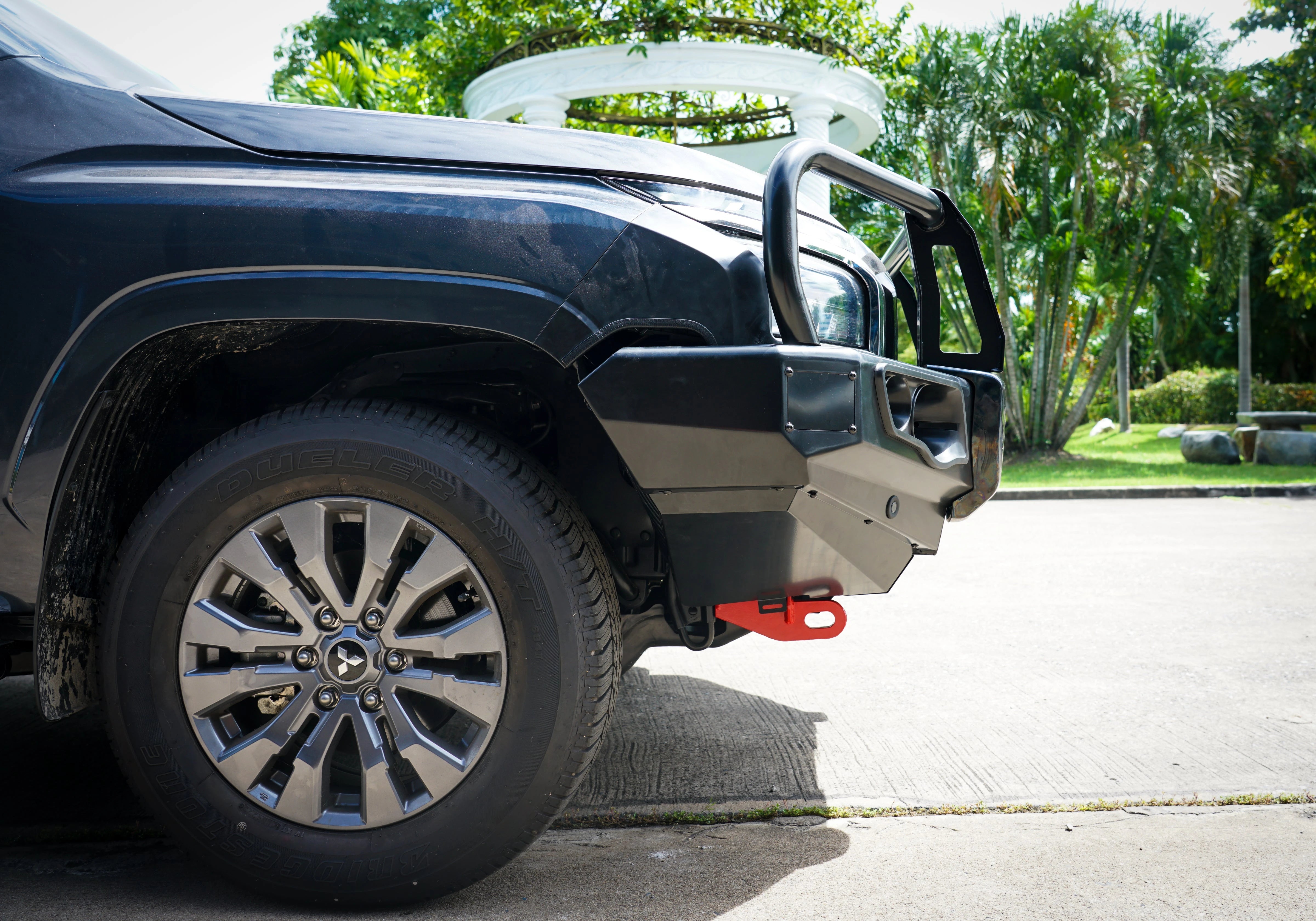 Triton MV 2024-On 707-02 Falcon Bull Bar Black A-Frame Package (No Foglight) - SKU MCC-02013-702UP