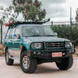 Pajero NH,NL 1991-1999 707-02 Falcon Bull Bar Black A-Frame Package (No Foglight) - SKU MCC-02007-702