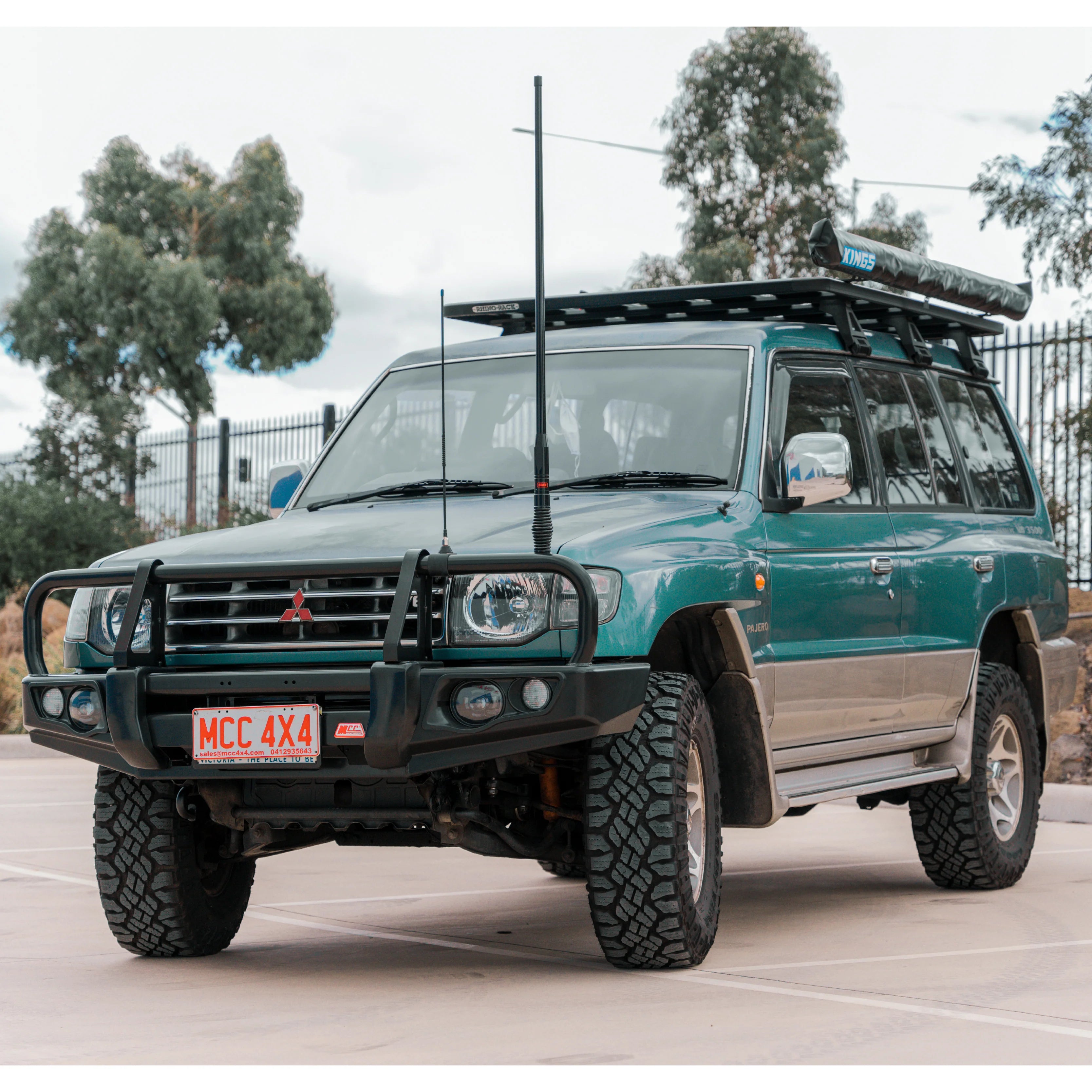 MITSUBISHI PAJERO NH,NL 91-99 FALCON BAR+BRACKET+UP (LED FOG LIGHT)