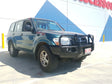 Pajero NM NP 1999-2006 707-02 Falcon Bull Bar Black A-Frame Package (No Foglight) - SKU MCC-02005-702UP