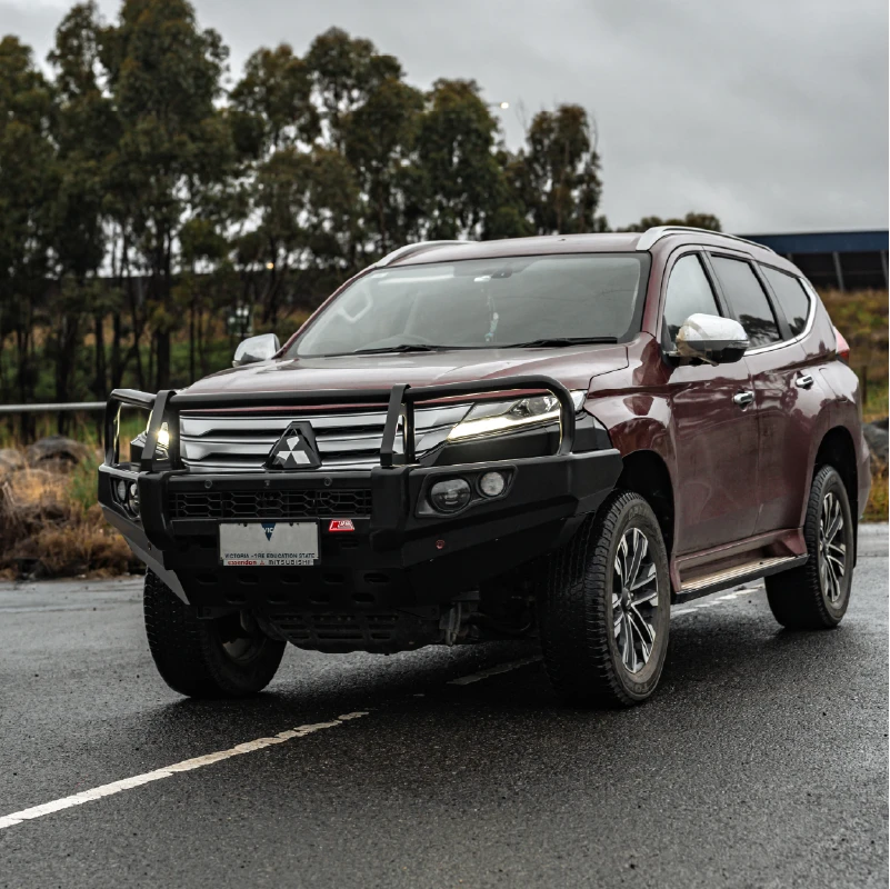 Pajero Sport QF 2020-On 707-02 Falcon Bull Bar A-Frame Package (No Foglight) - SKU MCC-02012-702UP
