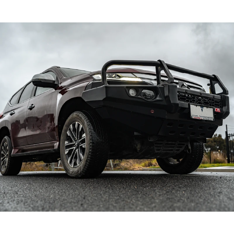 Pajero Sport QF 2020-On 707-02 Falcon Bull Bar A-Frame Package (No Foglight) - SKU MCC-02012-702UP