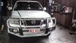 Navara D40 2011-2015 707-02A Alloy Falcon Bull Bar A-Frame Package (LED Foglight) - SKU MCC-03007-702AWFOGUP