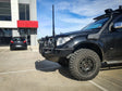 Navara D40 2011-2015 707-02 Falcon Bull Bar Black A-Frame Package (LED Foglight) - SKU MCC-03007-702FOGUP