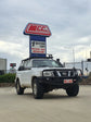 GU Patrol Y61 2005-2009 707-02 Falcon Bull Bar Black A-Frame Package (No Foglight) - SKU MCC-03004-702UP