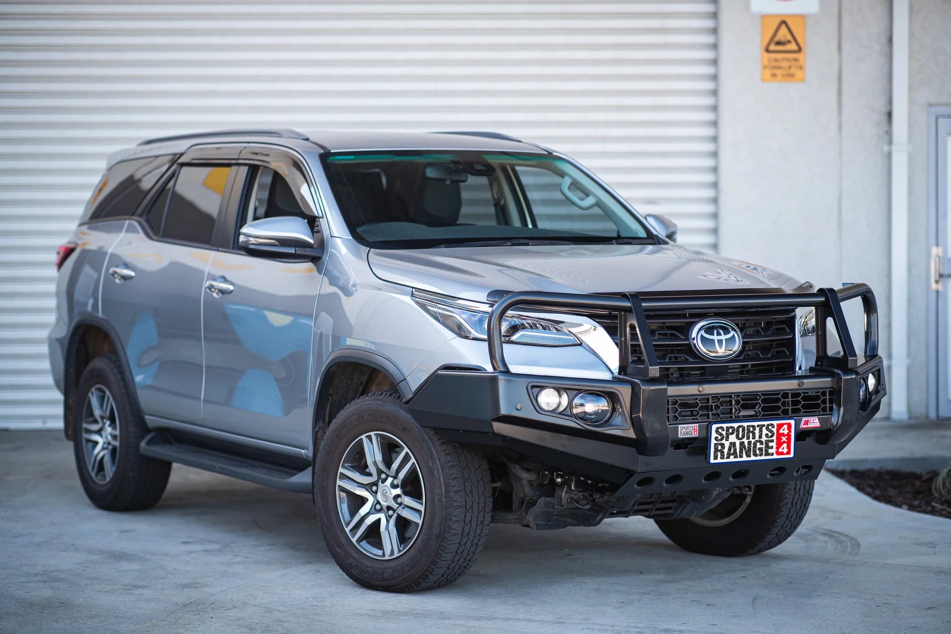 Fortuner 2015-2020 707-02 Falcon Bull Bar A-Frame Package (LED Foglight) - SKU MCC-01018-702FOGUP