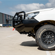 Hilux 2016-2020 Narrow 707-02 Falcon Bull Bar Black A-Frame Package (No Foglight) - SKU MCC-01017-702NUP
