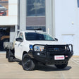 Hilux 2016-2020 Narrow 707-02 Falcon Bull Bar Black A-Frame Package (No Foglight) - SKU MCC-01017-702NUP