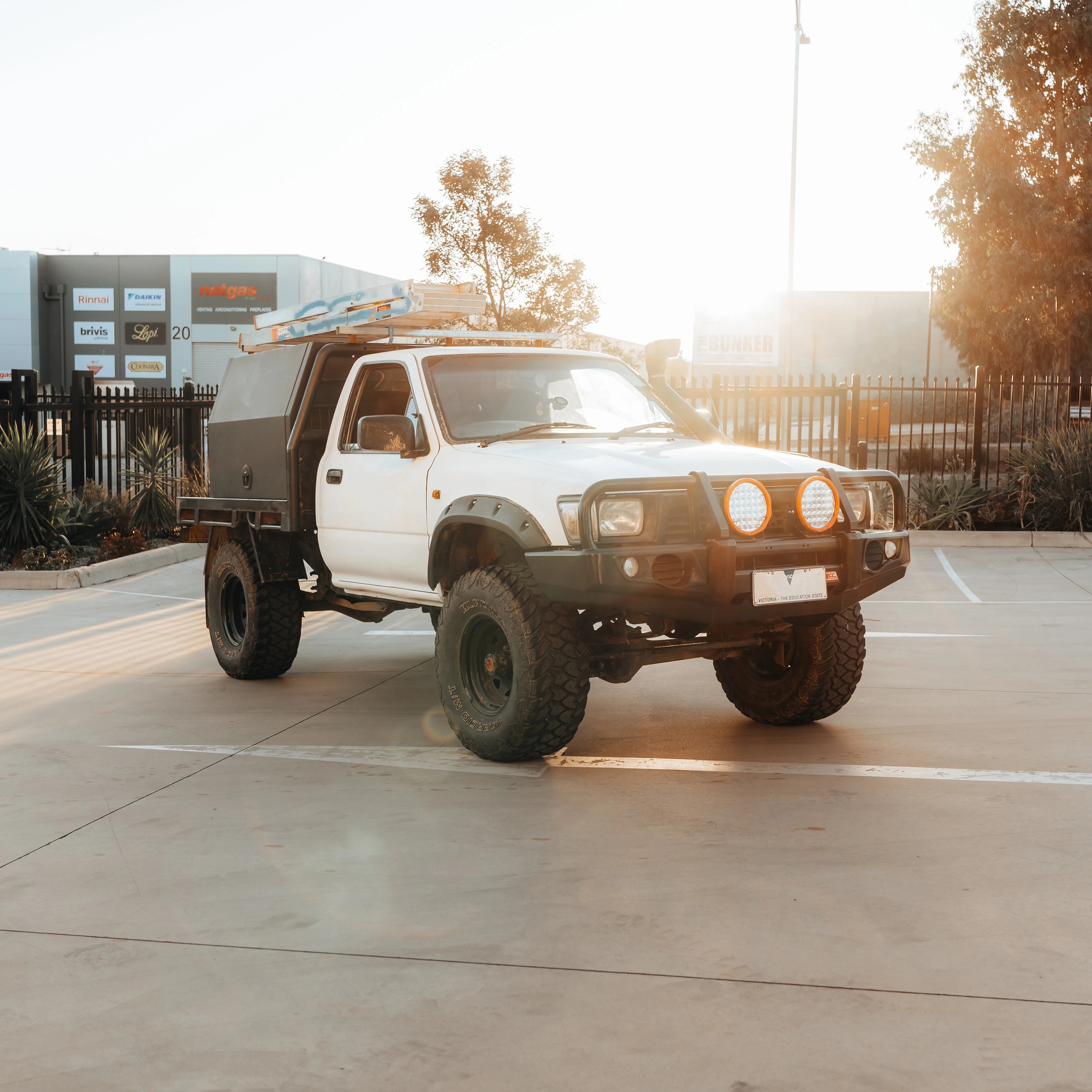 Hilux LN105/LN106 (Live) 1988-1997 707-02 Falcon Bull Bar A-Frame Package (No Foglight) - SKU MCC-01000-702