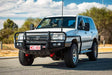 Land Cruiser 100/105 Series 1998-2007 707-02 Falcon Bull Bar A-Frame Package (LED Foglight) - SKU MCC-01007-702FOGUP