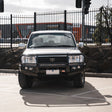 Land Cruiser 100/105 Series 1998-2007 707-02 Falcon Bull Bar A-Frame Package (LED Foglight) - SKU MCC-01007-702FOGUP