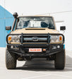Land Cruiser 70 Series 2007-2023 707-02 Falcon Bull Bar A-Frame Package (LED Foglight) - SKU MCC-01005-702FOGUP