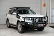 Prado 150 facelift 2017-Current 707-02 Falcon Bull Bar Black A-Frame Package (LED Foglight) - SKU MCC-01020-702FOGUP