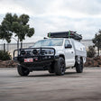 Amarok 2011-2022 707-02 Falcon Bull Bar Black A-Frame Package (No Foglight) - SKU MCC-04001-702UP