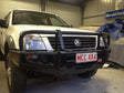 Dmax 2003-2006/ Holden Rodeo RA 707-02 Falcon Bull Bar Triple Stainless Loop Package (LED Foglight)- SKU MCC-07001-702FOGUP
