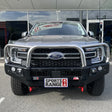 Next-Gen Ranger/Everest 2022-On 707-01 Falcon Bull Bar Triple Stainless Loop Package (LED Foglight)- SKU MCC-05010-701FOGUP