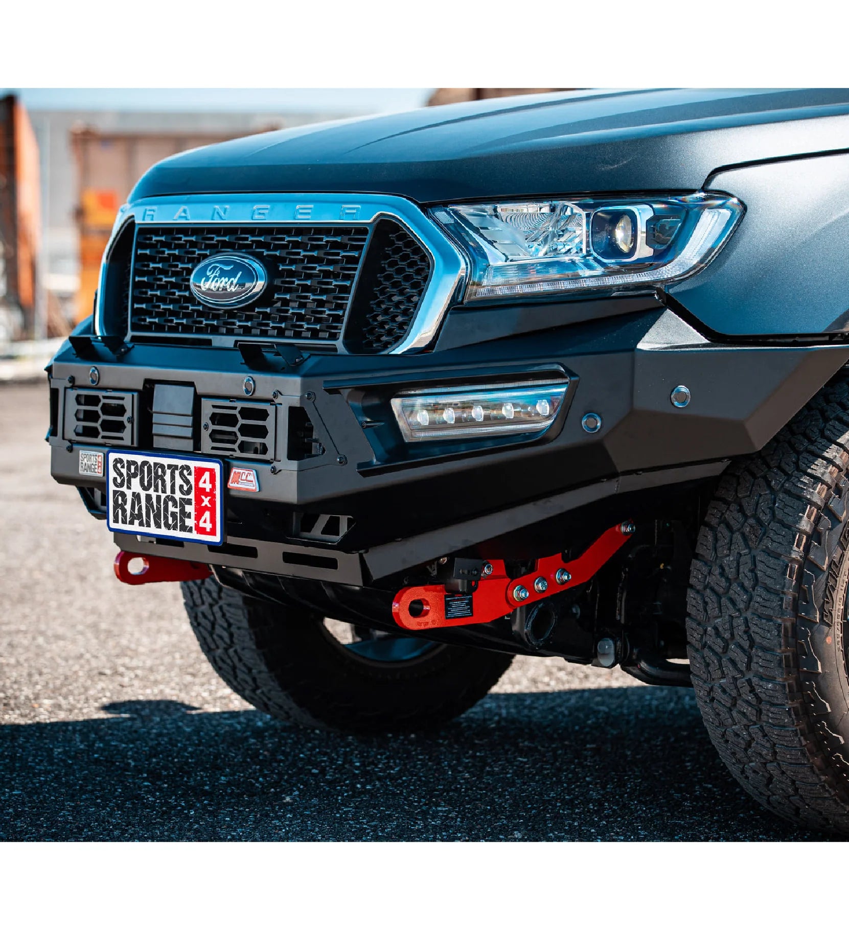 Ranger/Everest Tech Pack PX3 2019-2021 909-01 Alloy Pegasus Bull Bar Bumper Replacement Package - SKU MCC-05009-901UP