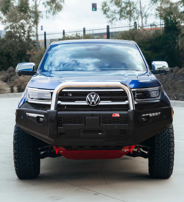 All-New Amarok 2023-On 808-01 Phoenix Bull Bar Single Stainless Loop Package - SKU MCC-04002-801SSL