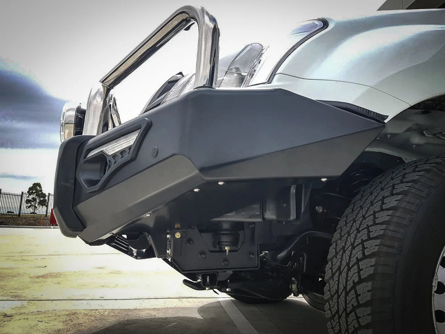 Dmax facelift 2017-2020 808-01 Phoenix Bull Bar Triple Stainless Loops Package - SKU MCC-08005-801UP