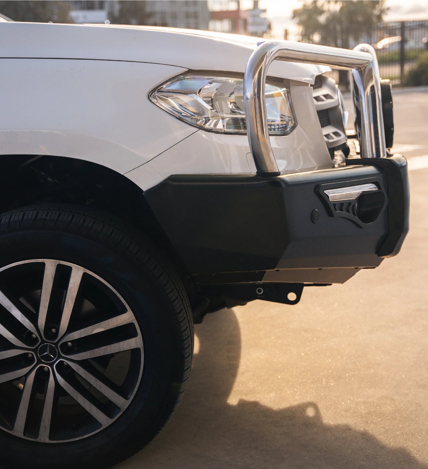 Mercedez Benz X Class 2019-Present 808-01 Phoenix Bar Triple Stainless Loops Package - SKU MCC-10001-801UP