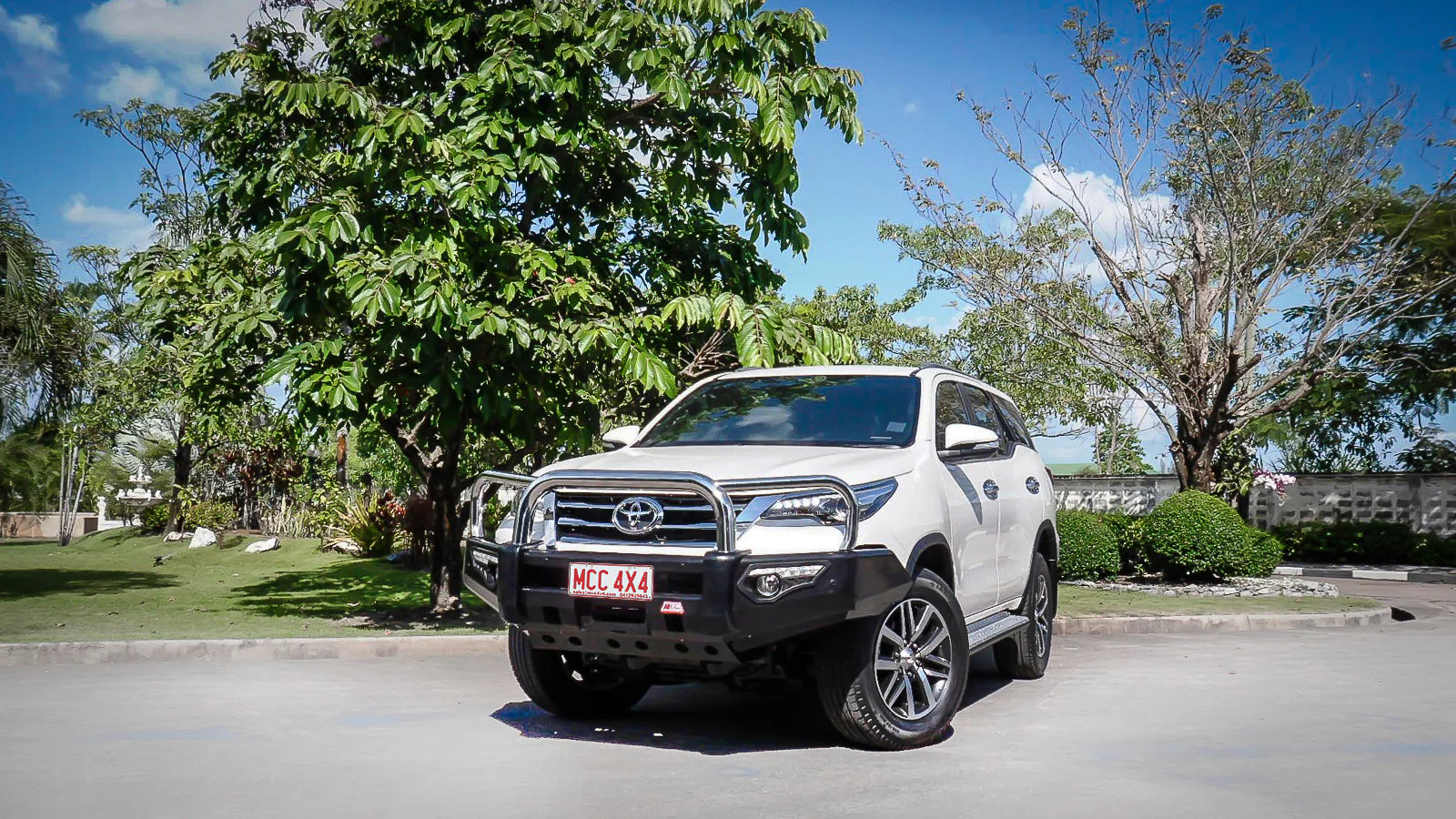 Fortuner 2015-2020 808-01 Phoenix Bull Bar Triple Stainless Loops Package - SKU MCC-01018-801UP