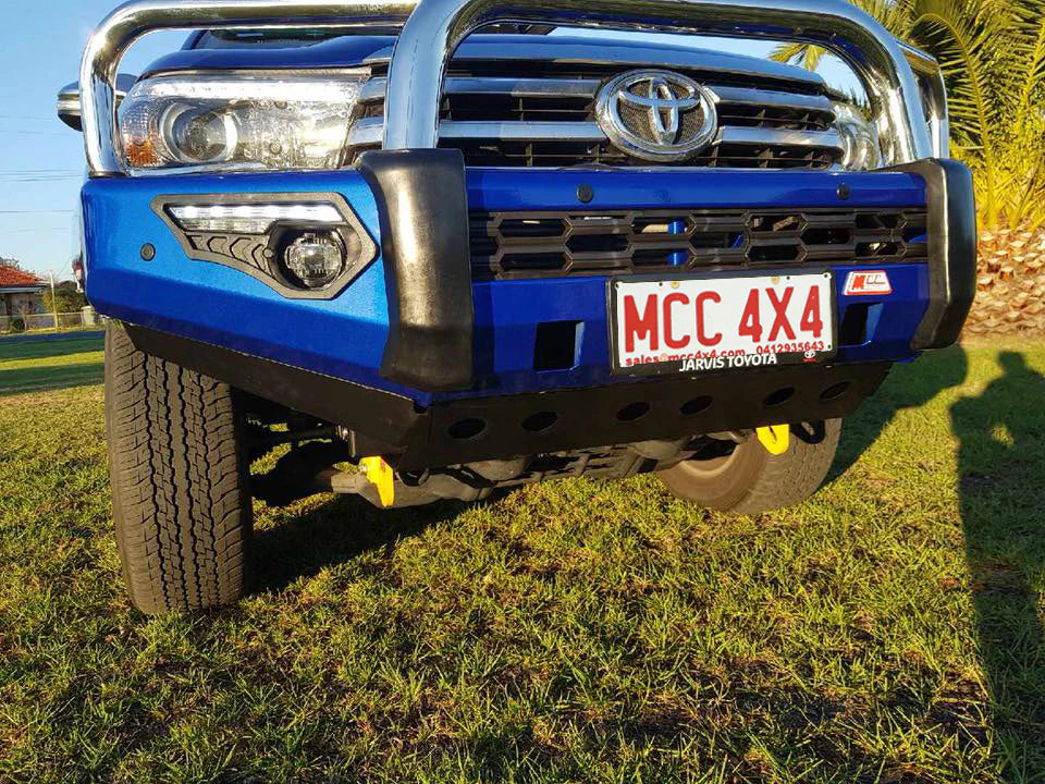 Hilux 2016-2020 808-01 Phoenix Bull Bar Triple Stainless Loops Package - SKU MCC-01017-801UP