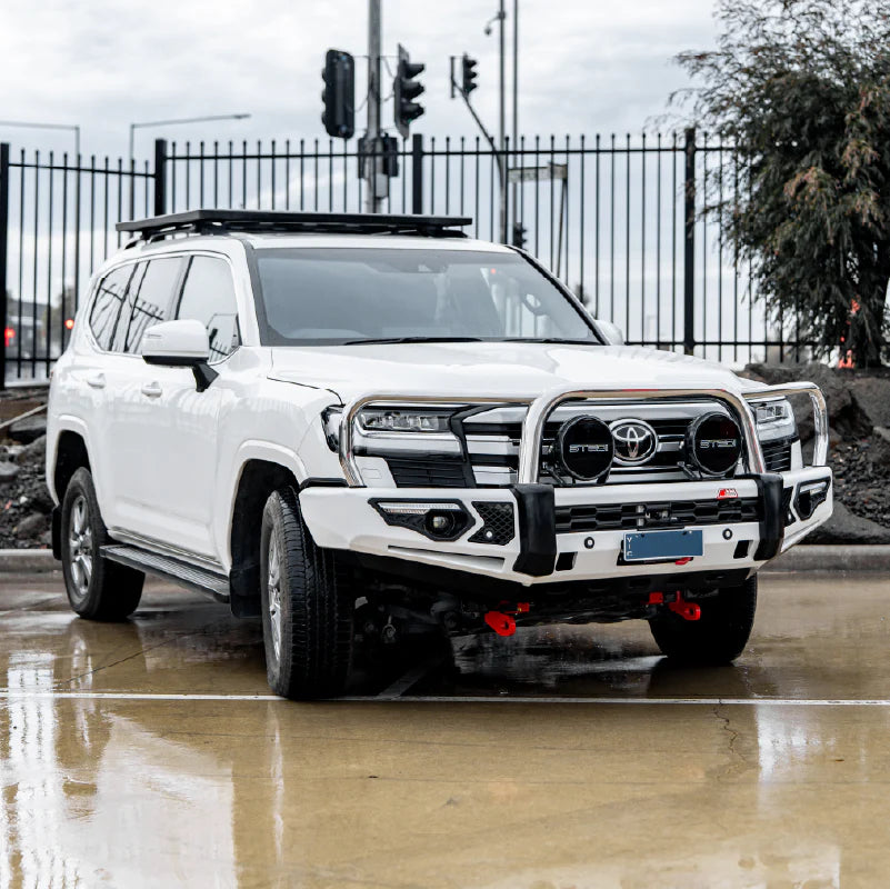 Land Cruiser 300 series 2022-On 808-01 Phoenix Bar Triple Stainless Loops Package - SKU MCC-01023-801UP