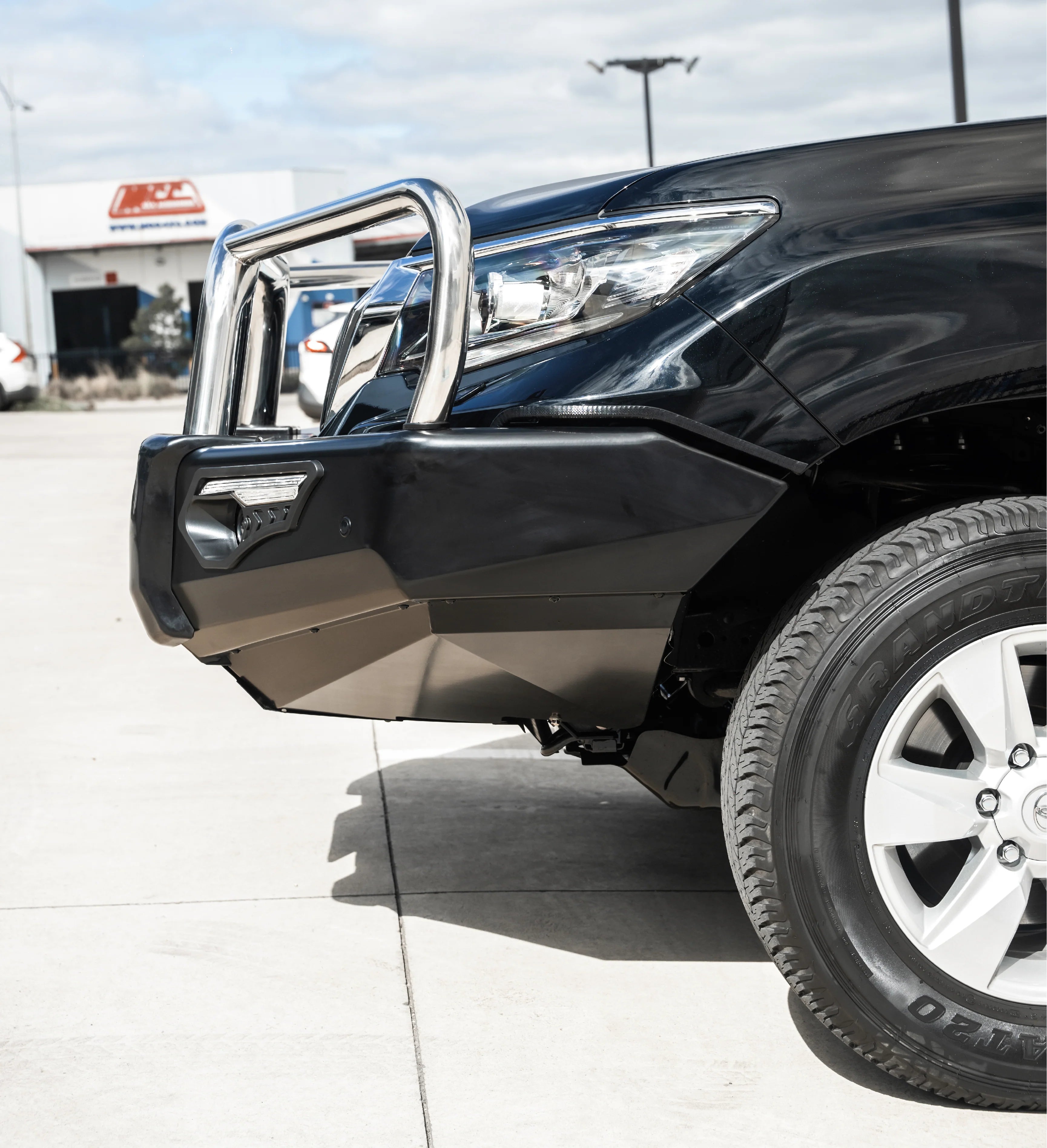 Prado 150 facelift 2017-Current 808-01 Phoenix Bar Triple Stainless Loops Package - SKU MCC-01020-801UP