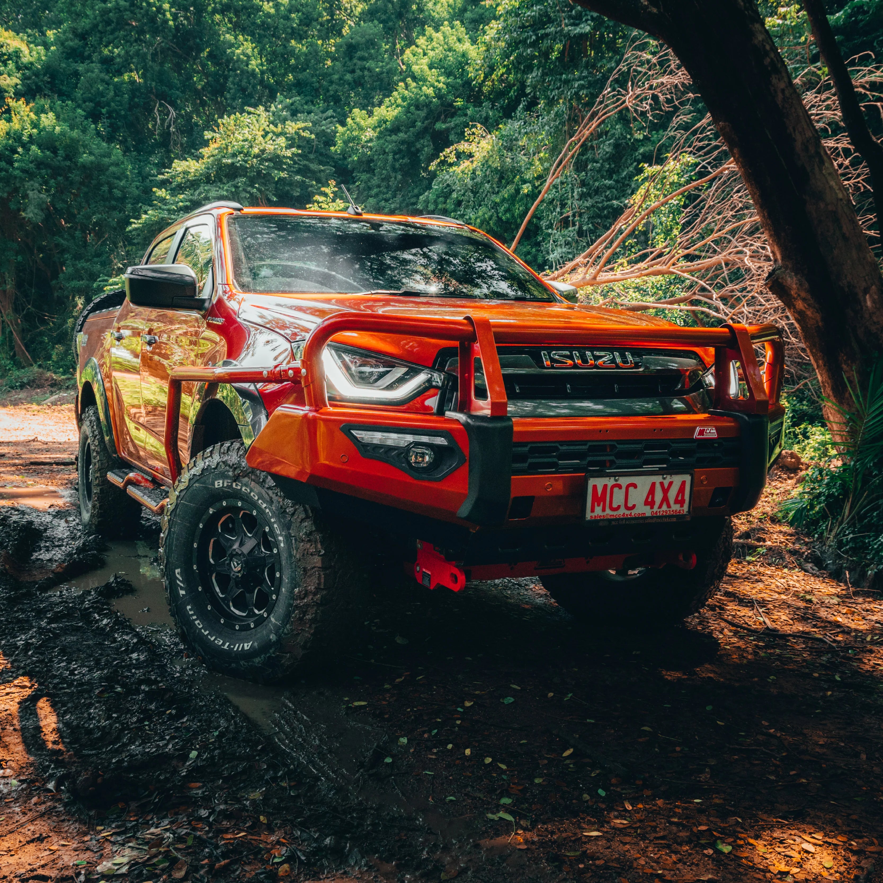 Dmax RG 2020-Present 808-02 Phoenix Bull Bar A-Frame Package - SKU MCC-08007-802UP