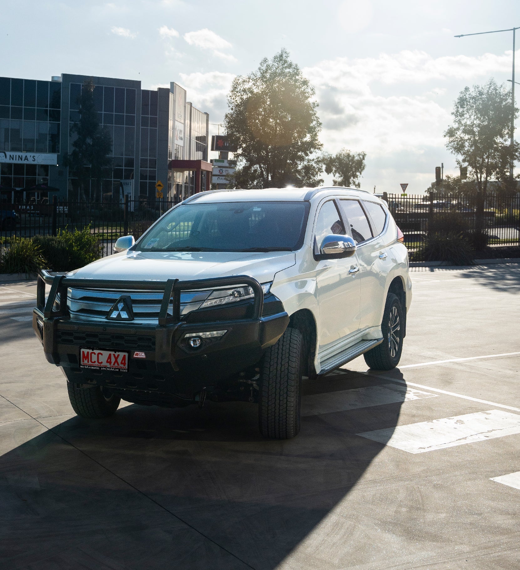 Pajero Sport QF 2020-On 808-02 Phoenix Bull Bar A-Frame Package - SKU MCC-02012-802UP