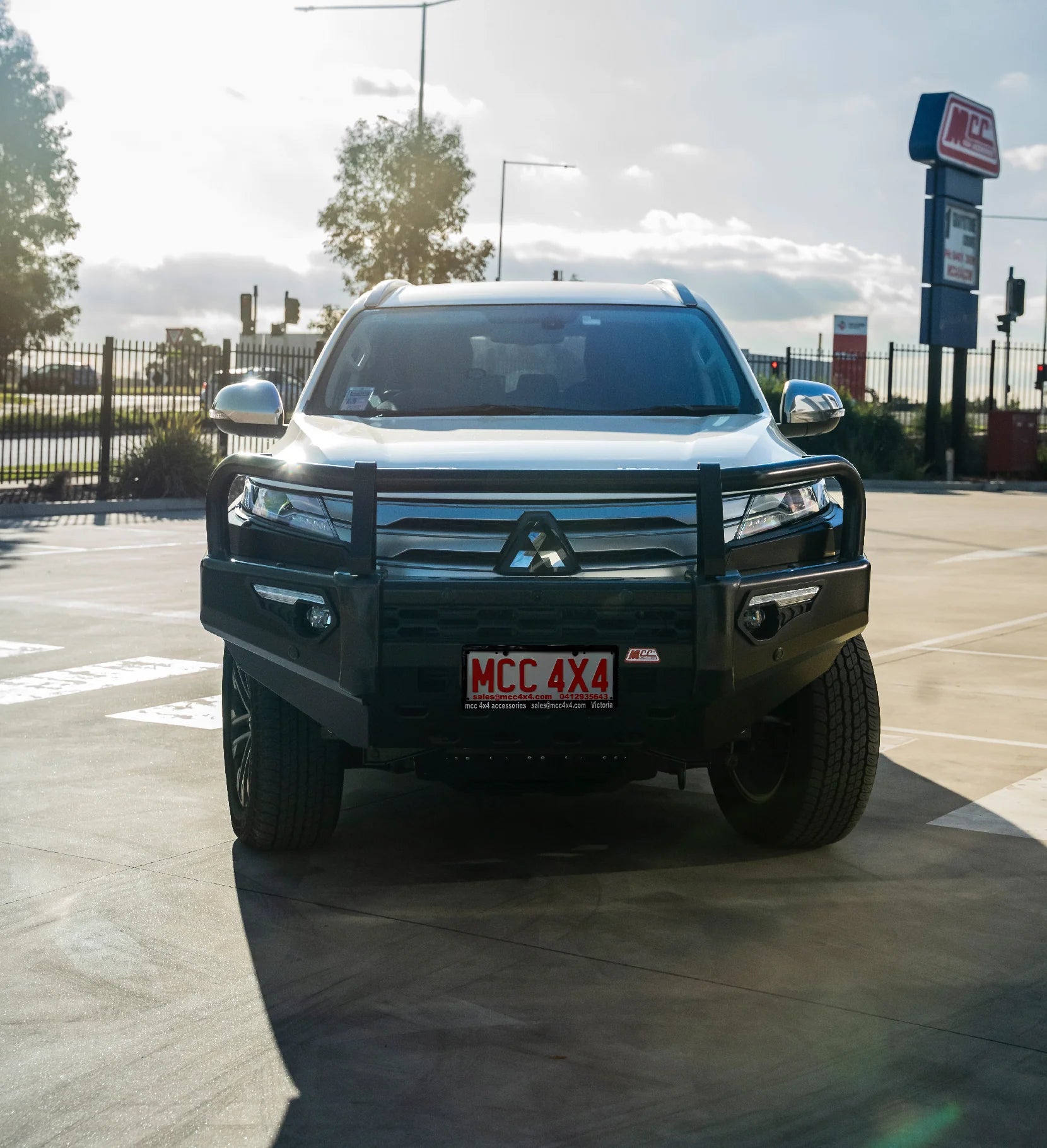 Pajero Sport QF 2020-On 808-02 Phoenix Bull Bar A-Frame Package - SKU MCC-02012-802UP