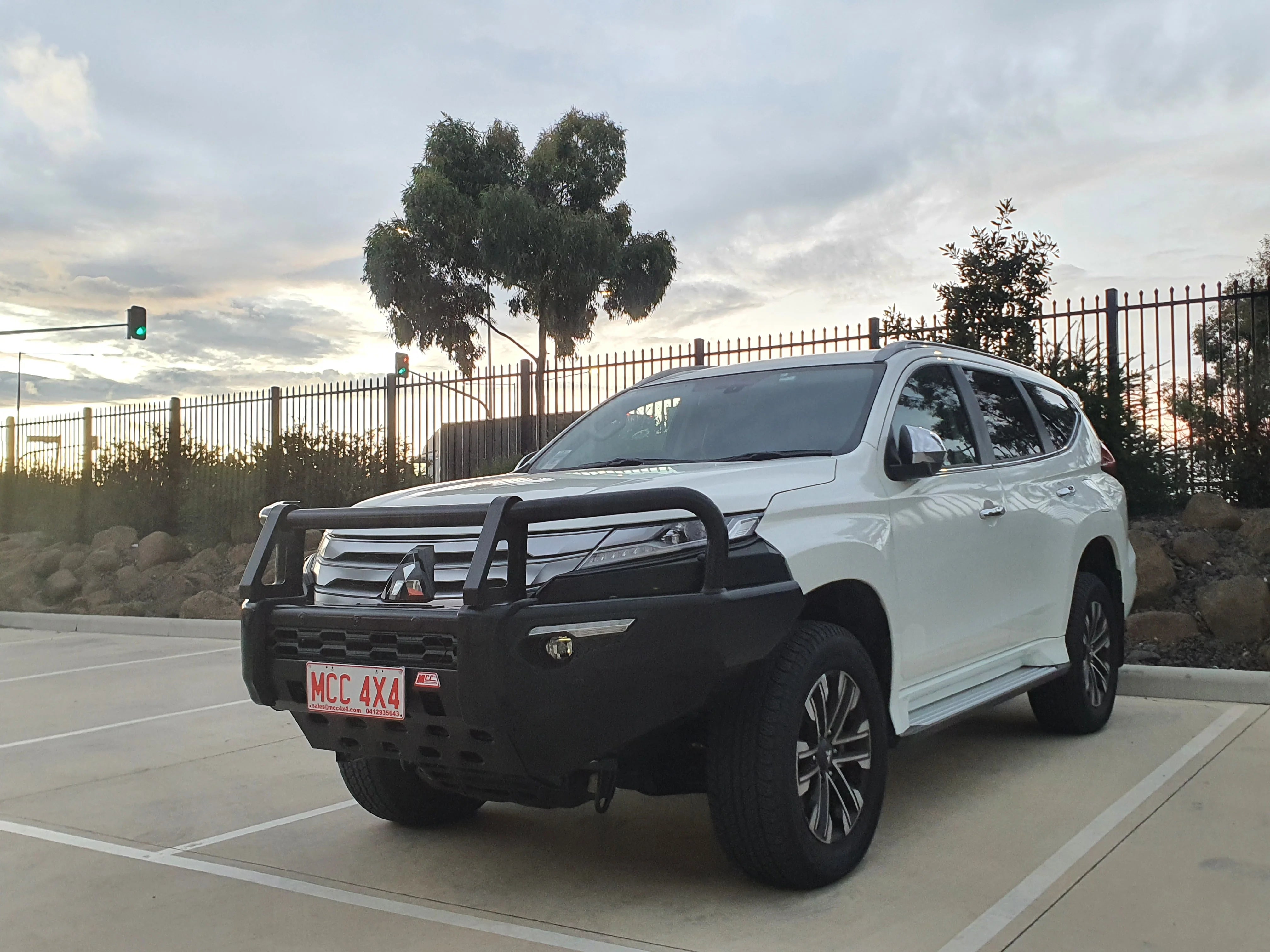 Pajero Sport QF 2020-On 808-02 Phoenix Bull Bar A-Frame Package - SKU MCC-02012-802UP