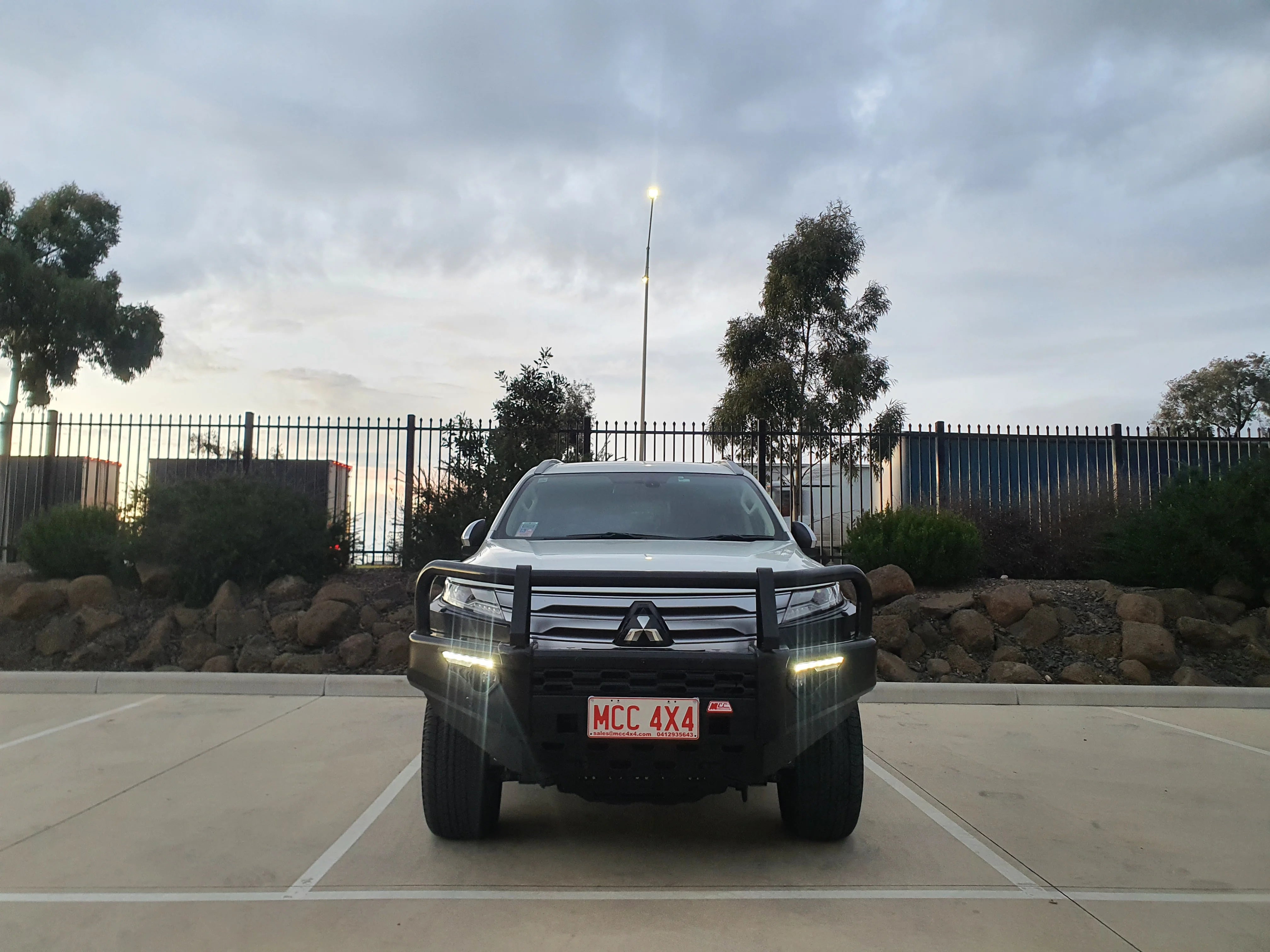 Pajero Sport QF 2020-On 808-02 Phoenix Bull Bar A-Frame Package - SKU MCC-02012-802UP