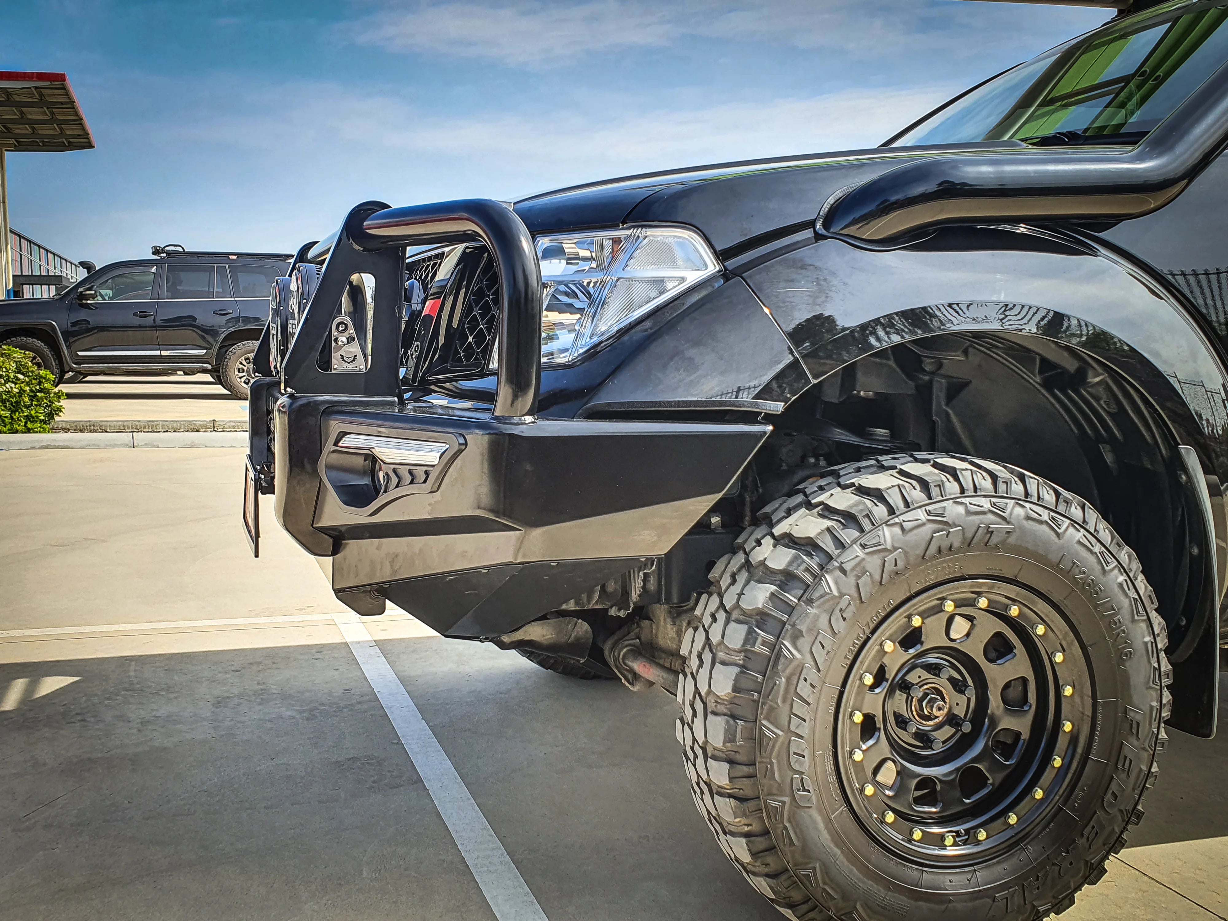 Navara D40 2011-2015 808-02 Phoenix Bull Bar A-Frame Package - SKU MCC-03007-802UP