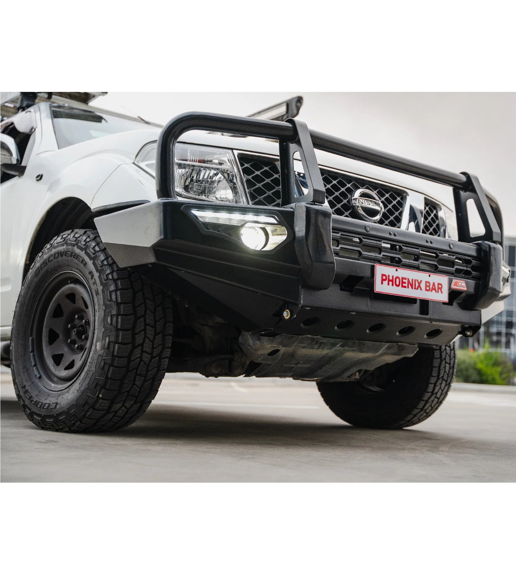 Navara D40 2011-2015 808-02 Phoenix Bull Bar A-Frame Package - SKU MCC-03007-802UP