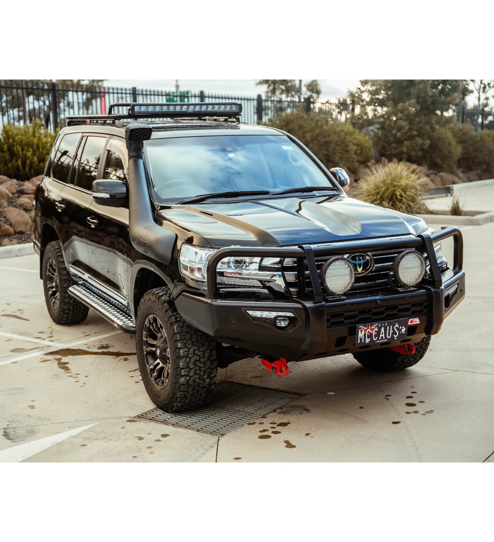 Land Cruiser 200 Series 2016-On 808-02 Phoenix Bull Bar A-Frame Package - SKU MCC-01019-802UP