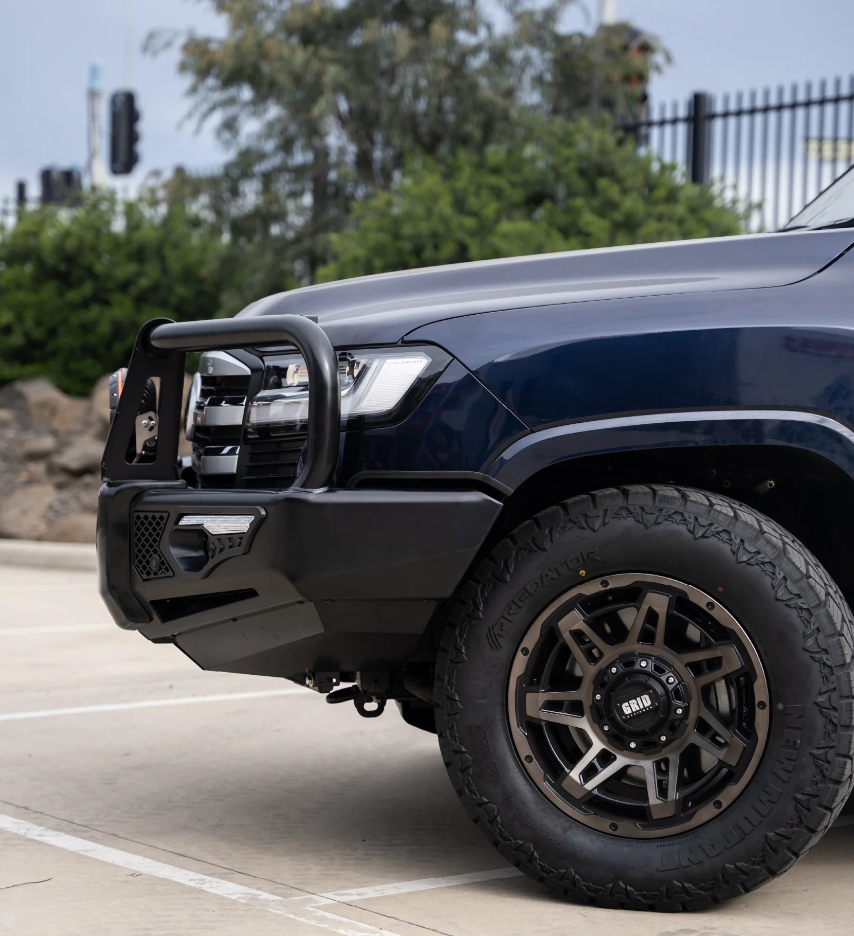 Land Cruiser 300 series 2022-On 808-02 Phoenix Bull Bar A-Frame Package - SKU MCC-01023-802UP