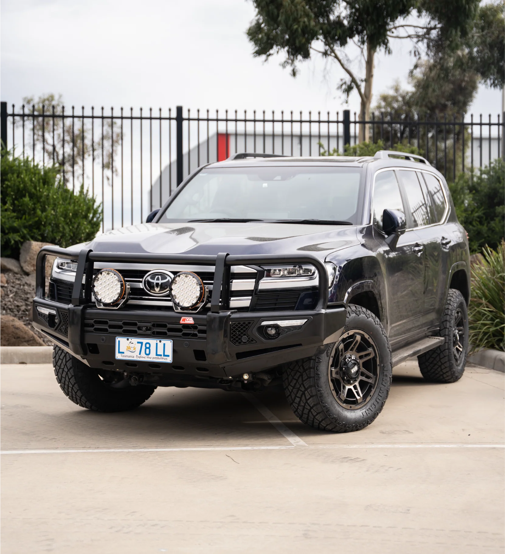 Land Cruiser 300 series 2022-On 808-02 Phoenix Bull Bar A-Frame Package - SKU MCC-01023-802UP