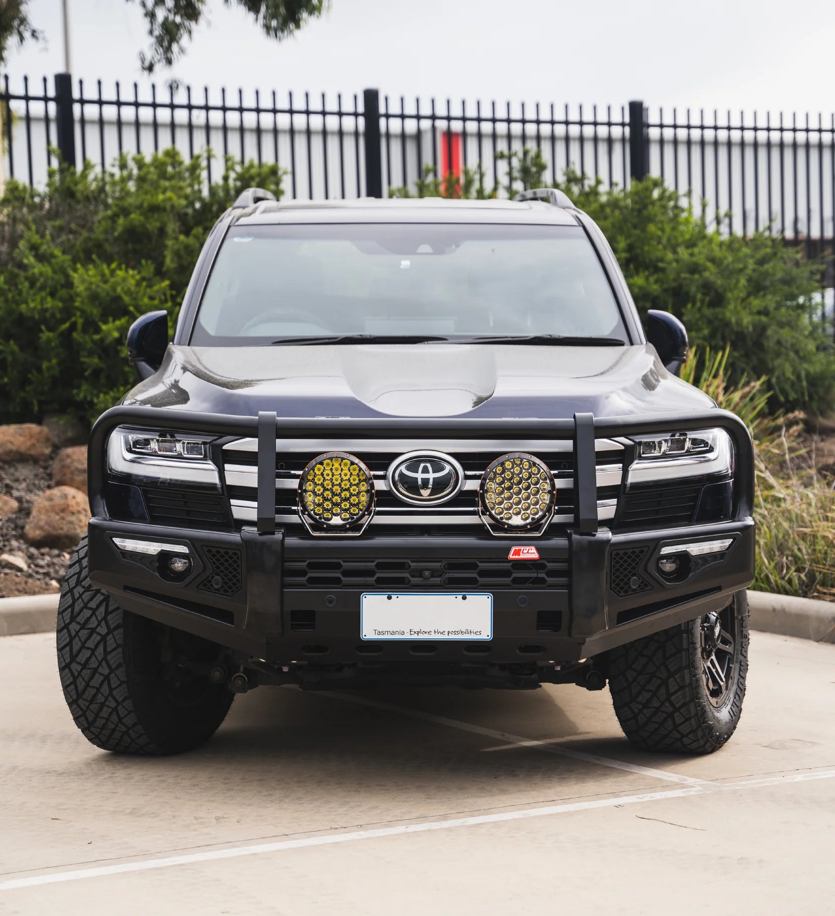 Land Cruiser 300 series 2022-On 808-02 Phoenix Bull Bar A-Frame Package - SKU MCC-01023-802UP