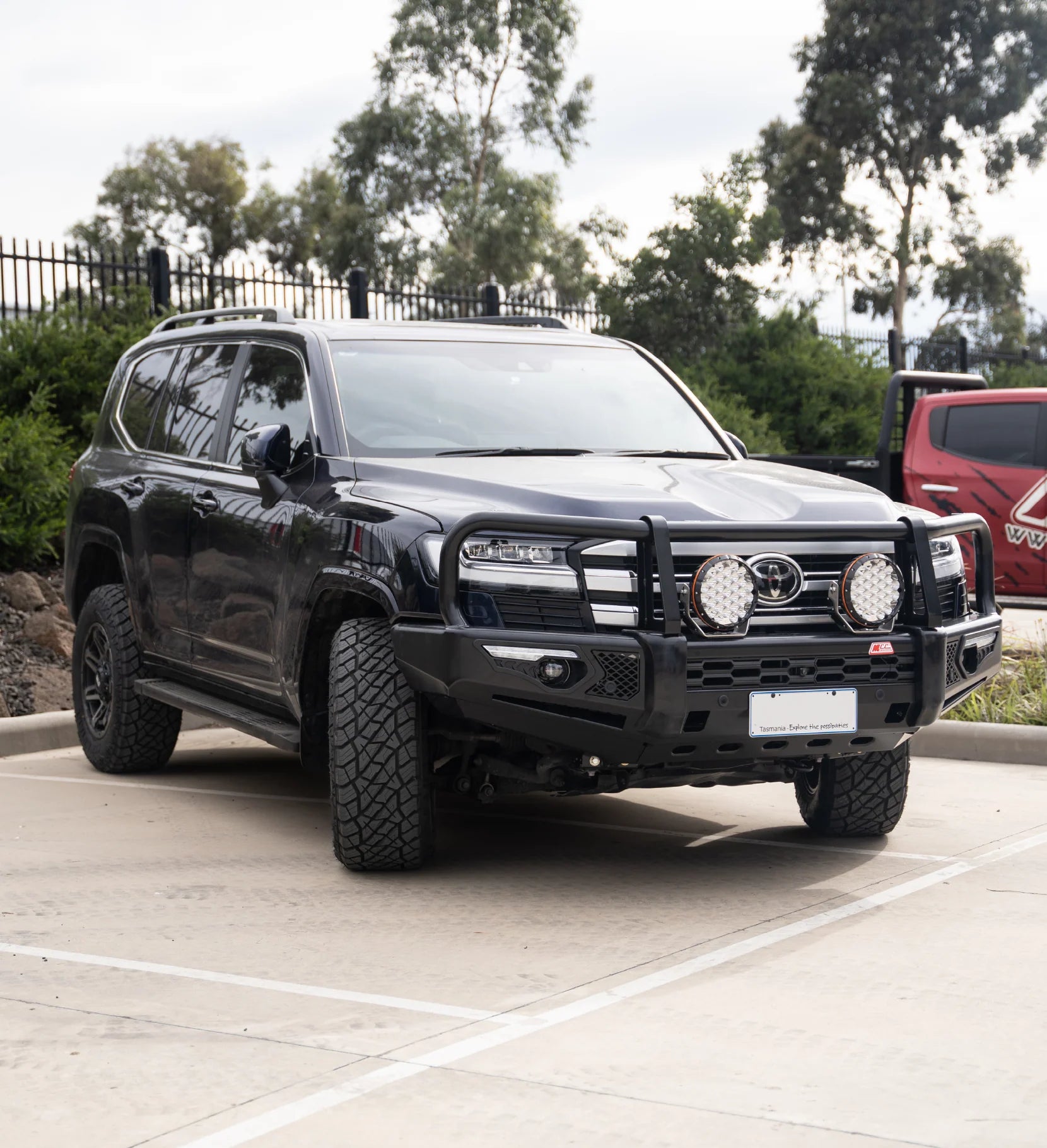 Land Cruiser 300 series 2022-On 808-02 Phoenix Bull Bar A-Frame Package - SKU MCC-01023-802UP