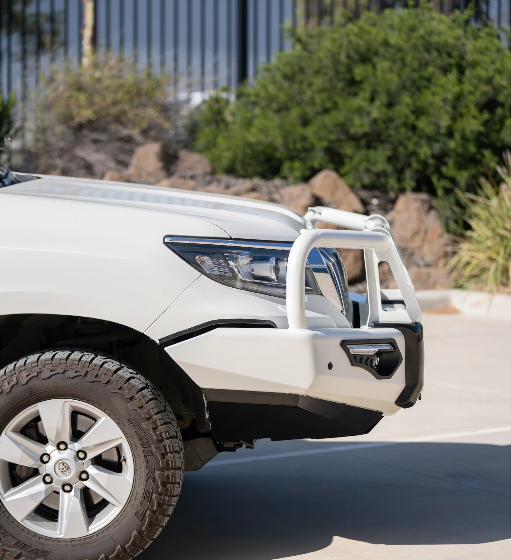 Prado 150 facelift 2017-Current 808-02 Phoenix Bull Bar A-Frame Package - SKU MCC-01020-802UP