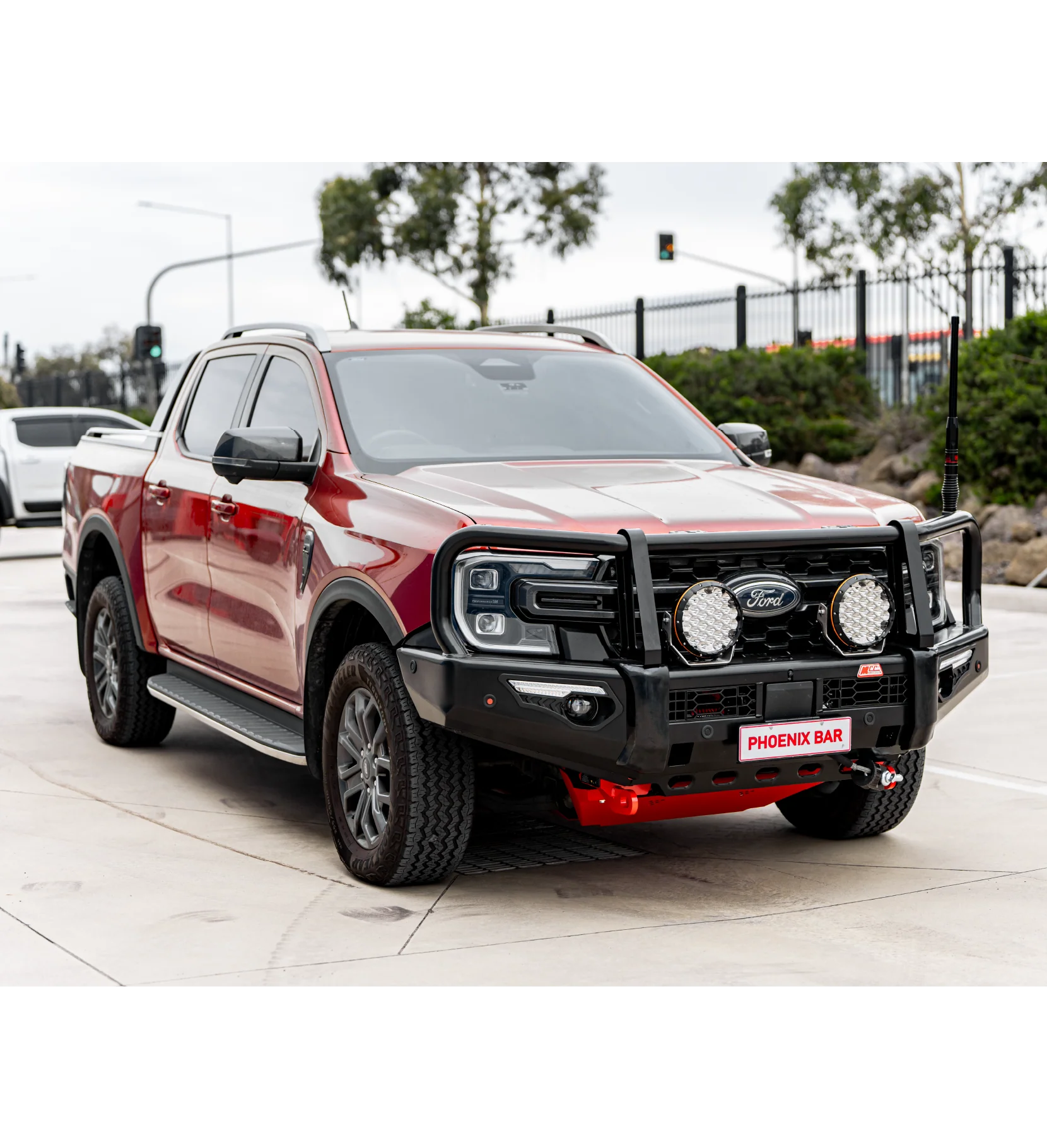 Next-Gen Ranger/Everest 2022-On 808-02 Phoenix Bull Bar A-Frame Package - SKU MCC-05010-802UP