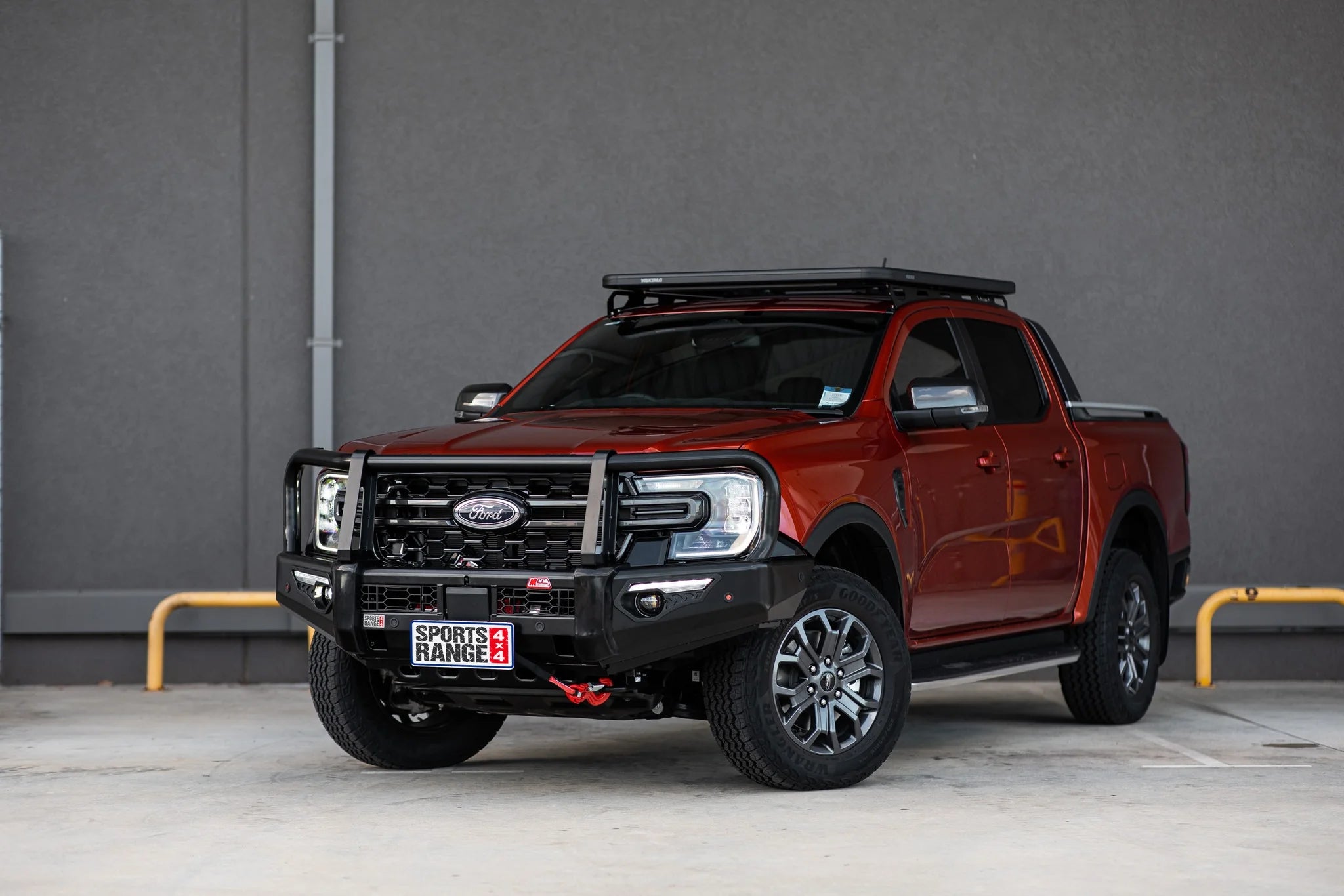 Next-Gen Ranger/Everest 2022-On 808-02 Phoenix Bull Bar A-Frame Package - SKU MCC-05010-802UP