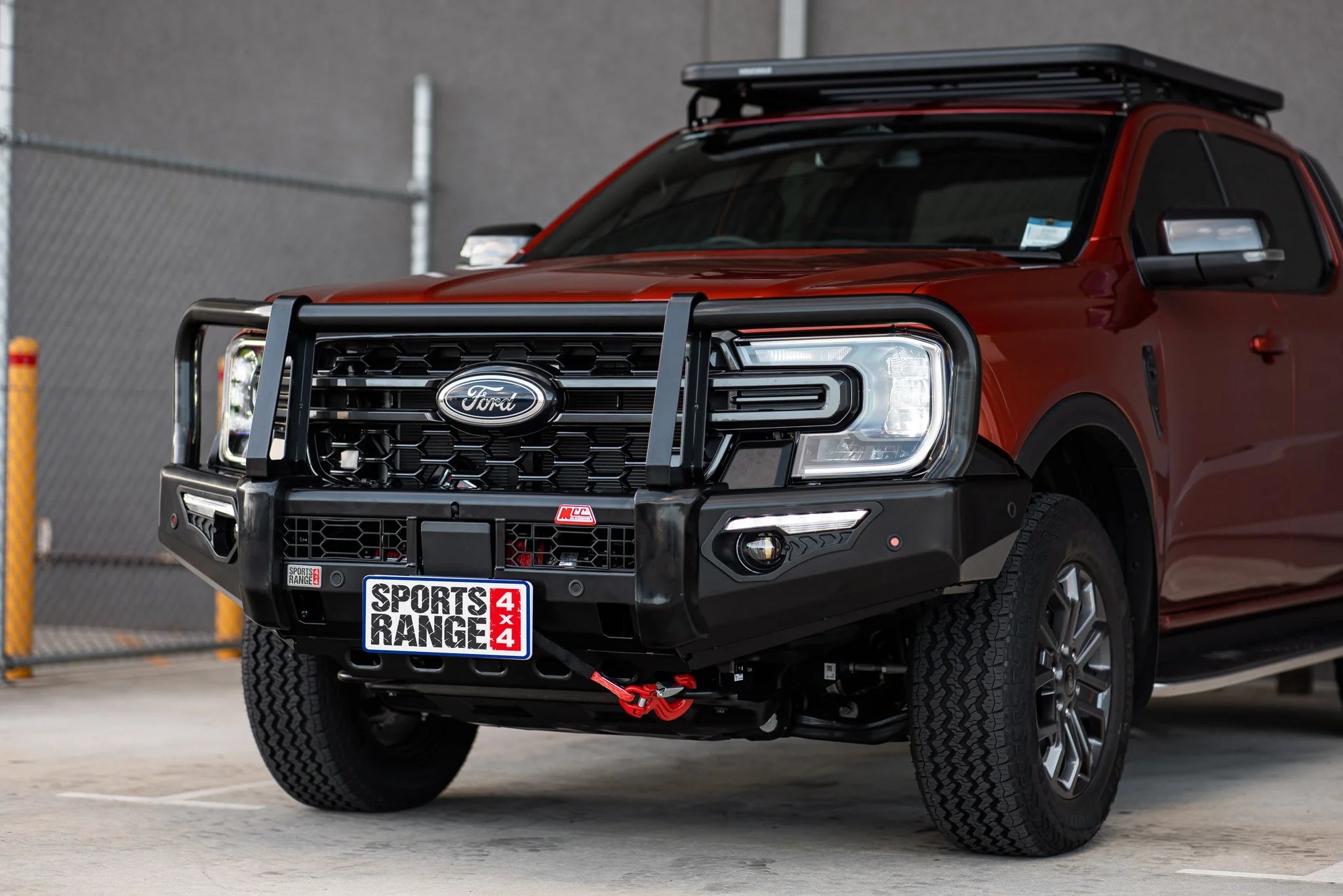 Next-Gen Ranger/Everest 2022-On 808-02 Phoenix Bull Bar A-Frame Package - SKU MCC-05010-802UP