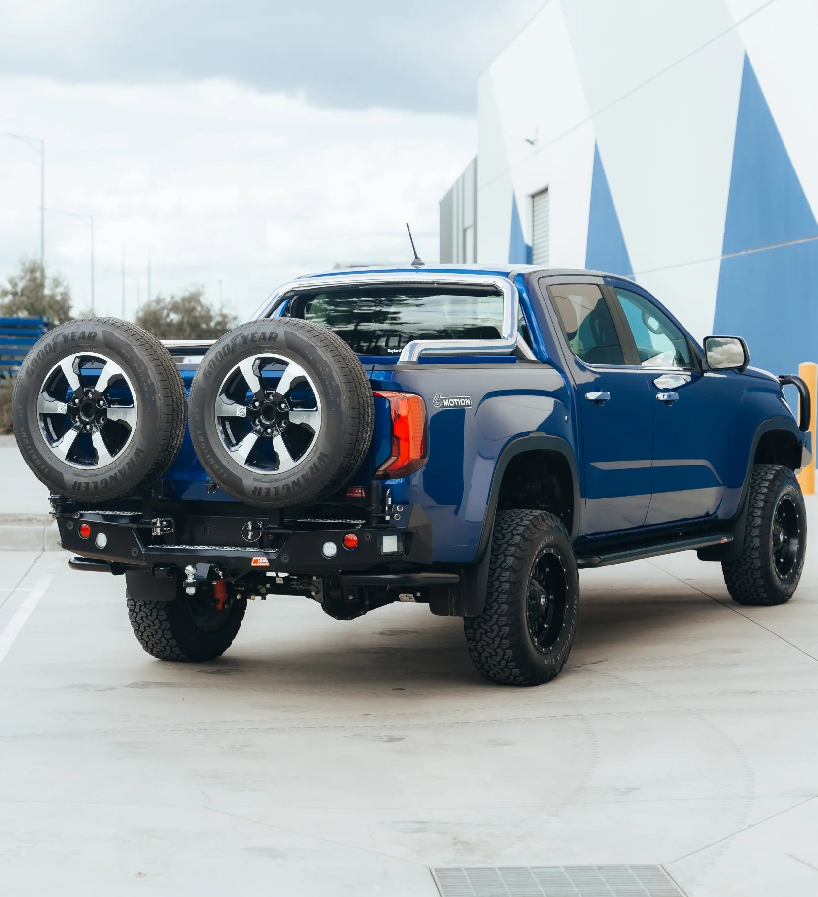 All-New Amarok 2023-On 022-02 Rear Wheel Carrier Dual Wheels Carrier Package - SKU MCC-04002-202PK1