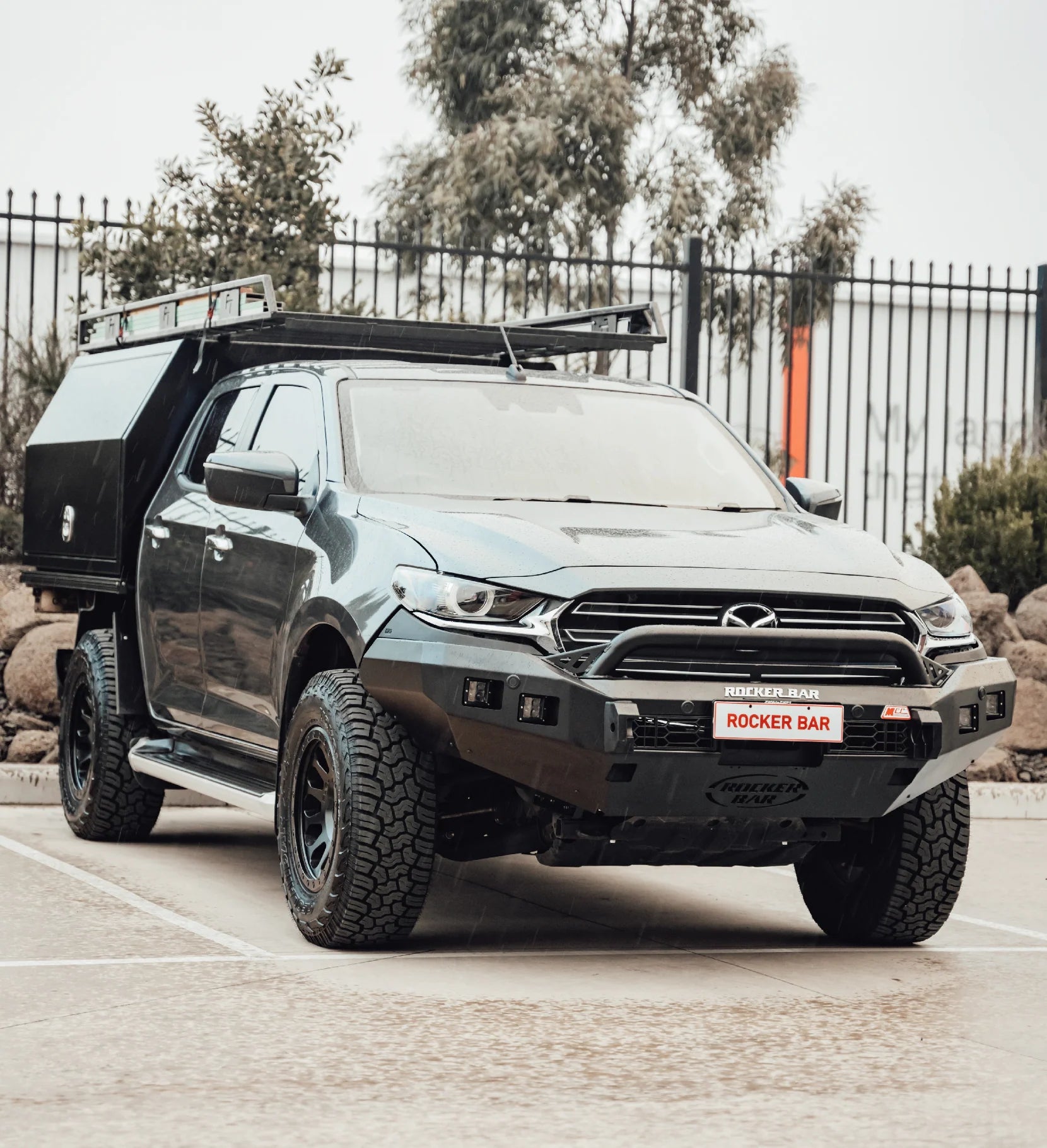 BT50 FT 2021-On 078-01SQL Rocker Bull Bar Single Low Loops Package - SKU MCC-06004-7801SQLUP