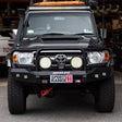 Land Cruiser 70 Series 2007-2023 078-02 Rocker Bull Bar Triple Loops Package - SKU MCC-01005-7802SQUP