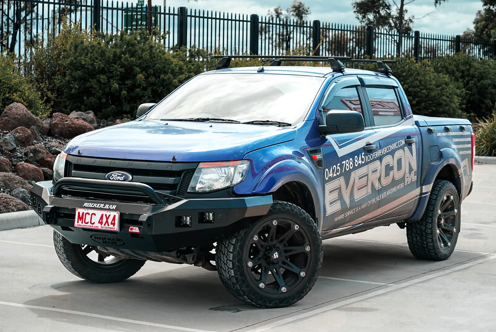 Ranger PX 1 2011-2015 078-01SQL Rocker Bull Bar Single Low Loops Package - SKU MCC-05003-7801SQLUP