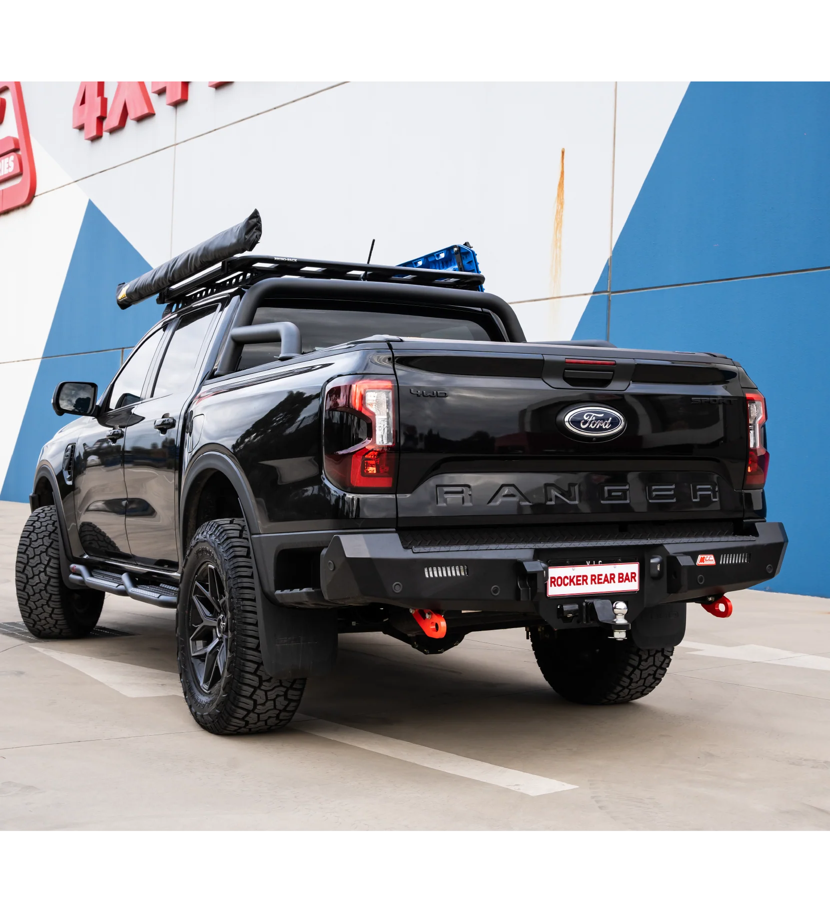 Next-Gen Ranger 2022-On 022-01 Rocker Rear Bar Package - SKU MCC-05010-201