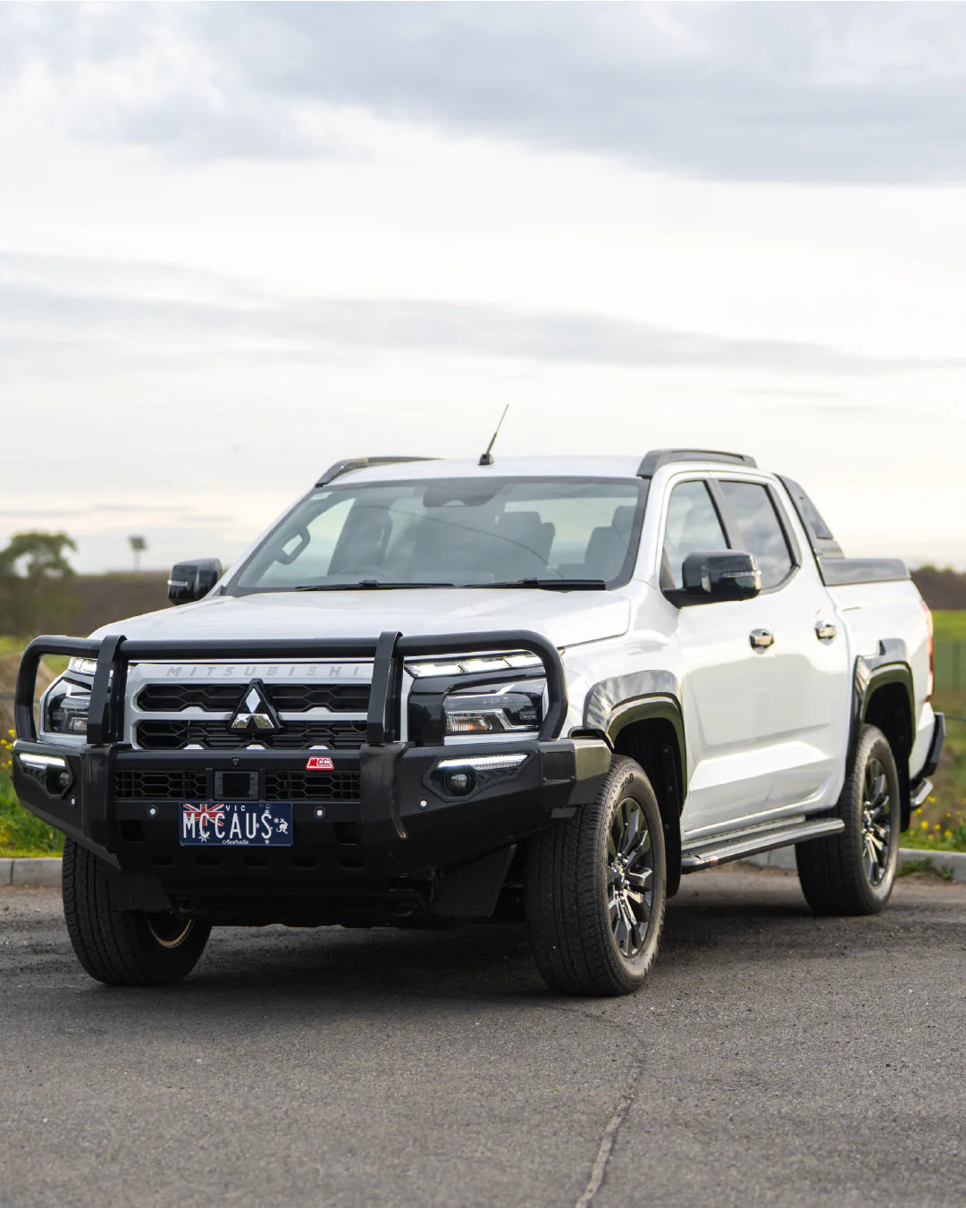 Triton MV 2024-On 030-09BSBK All Black Side Step Package - SKU MCC-02013-309BSBK